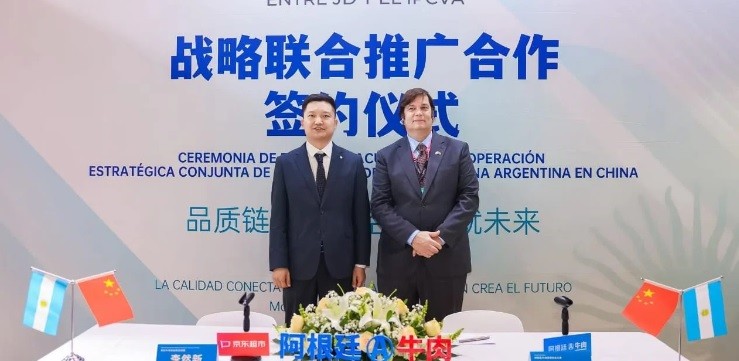 Argentina afianza su carne en China