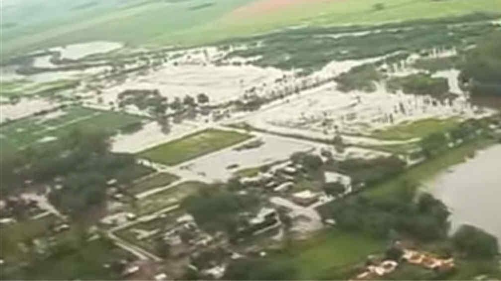 Lluvias intensas: La Tormenta de Santa Rosa genéro fuertes precipitaciones en todo el centro del país.